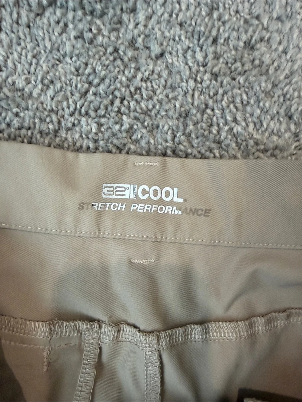 Men's Classic Khaki Performance Shorts